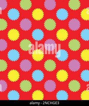 Background pattern texture wallpaper seamless textile abstract vector design illustration Fabric print Stock Vector