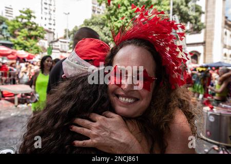 Two production members hug in front of the main sound car. Inspired by ...