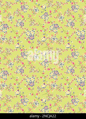 Background pattern texture wallpaper seamless textile abstract vector design illustration Fabric print Stock Vector