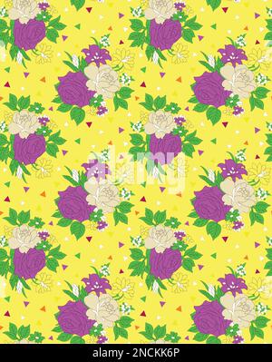 Background pattern texture wallpaper seamless textile abstract vector design illustration Fabric print Stock Vector