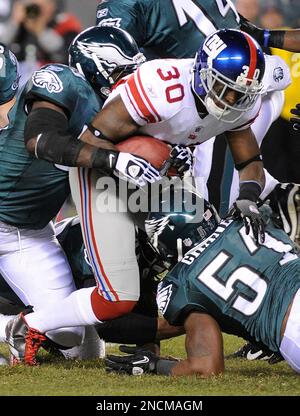 Philadelphia Eagles linebacker Stuart Bradley #55 during a scrimmage, in a  practice being held at Lehigh College in Bethlehem, Pennsylvania. (Credit  Image: © Mike McAtee/Southcreek Global/ZUMApress.com Stock Photo - Alamy