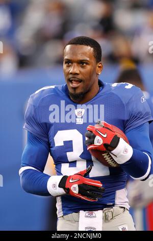 23 August 2008: New York Giants cornerback Aaron Ross (31) during a  preseason game at Giants Stadium. The Jets defeated the Giants 10-7. (Icon  Sportswire via AP Images Stock Photo - Alamy