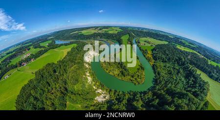 The Impressive Landscape Of The Iller Valley Between Kempten And the-impressive-landscape-of-the-iller-valley-between-kempten-and