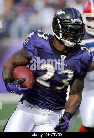 Buffalo Bills running back Willis McGahee runs for yardage during