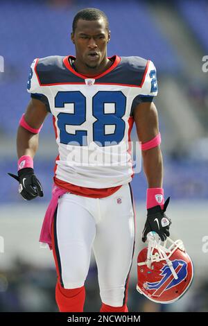 Buffalo Bills' Leodis McKelvin during NFL football training camp in  Pittsford, N.Y., Friday, July 27, 2012. (AP Photo/David Duprey Stock Photo  - Alamy