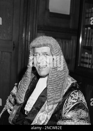 In the House of Lords the newly appointed Lord Chief Justice, Lord