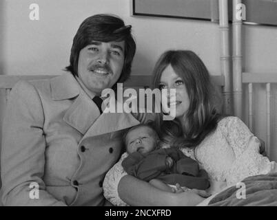 Singer Bobby Sherman, His Wife Patricia, And Son, Christopher Noel 