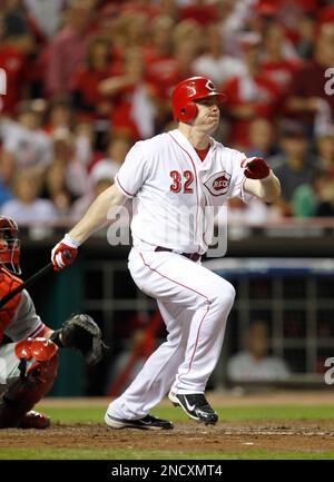 Philadelphia Phillies' Jay Bruce in action during a baseball game against  the Cincinnati Reds, Friday, June 7, 2019, in Philadelphia. AP Photo/Matt  Slocum Stock Photo - Alamy