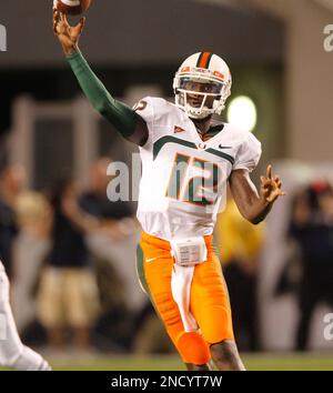 Nike Miami Hurricanes Jacory Harris College Football Jersey