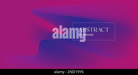 Abstract background gradient futuristic bright design blue pink color Stock Vector