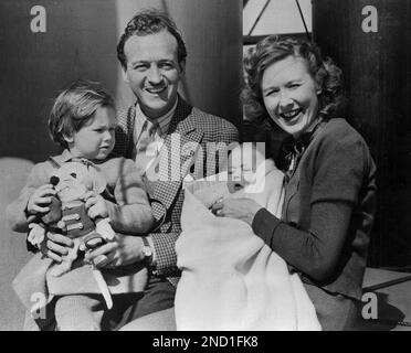 DAVID NIVEN AND PRIMULA ROLLO Stock Photo - Alamy