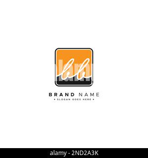 BB Handwritten Signature logo - Vector Logo Template for Beauty, Fashion and Photography Business Stock Vector