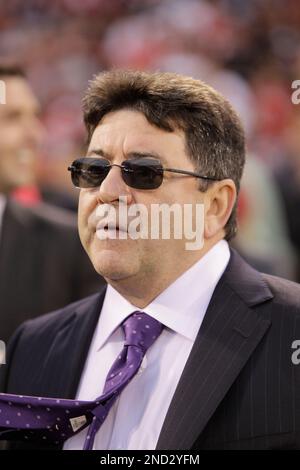 Former San Francisco 49ers owner Edward J. DeBartolo Jr., delivers the  eulogy during a memorial service at Grace Cathedral for San Francisco 49ers  great Dwight Clark, Wednesday, Aug. 1, 2018, in San