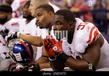 January 1, 2023, East Rutherford, New Jersey, USA: New York Giants  defensive end Kayvon Thibodeaux (5) during a NFL game against the  Indianapolis Colts in East Rutherford, New Jersey. Duncan Williams/CSM/Sipa  USA(Credit