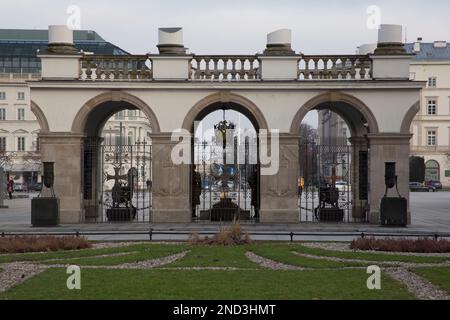 Tomb of the Unknown Soldier in Piłsudski Square, Warsaw Stock Photo