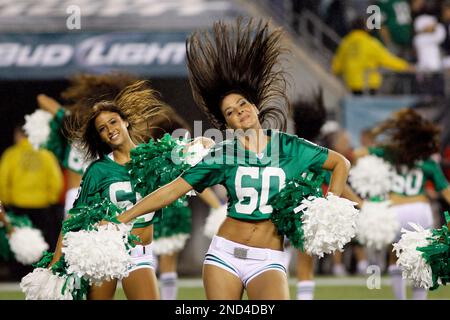 PHILADELPHIA, PA - NOVEMBER 27: General view of Philadelphia Eagles  cheerleaders during the National Football League game between the Green Bay  Packers and Philadelphia Eagles on November 27, 2022 at Lincoln Financial