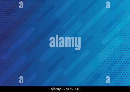 Blue color geometric background. Dynamic shapes composition. Stock Vector