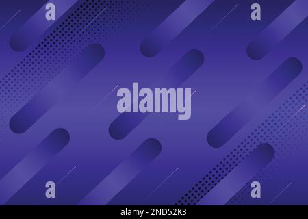 Purple color geometric background. Dynamic shapes composition. Stock Vector
