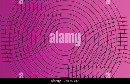 Abstract background with circle lines pattern. Stock Vector