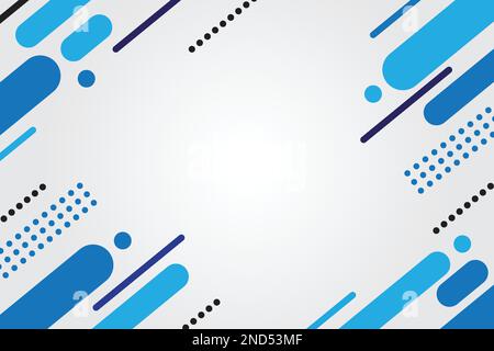 Abstract shapes geometric background. Stock Vector