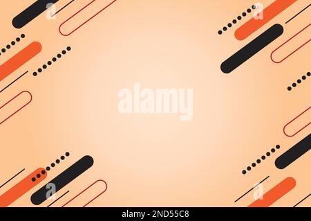 Abstract shapes geometric background. Stock Vector