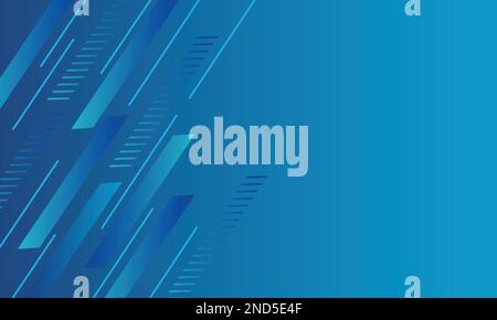 blue technology abstract futuristic background Stock Vector
