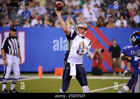 New England Patriots' Brian Hoyer during the first half of an NFL football game  Sunday, Oct. 2, 2022, in Green Bay, Wis. (AP Photo/Morry Gash Stock Photo -  Alamy