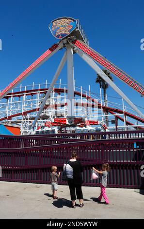 The Santa Cruz Beach and Boardwalk has closed down the amusement