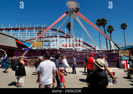 The Santa Cruz Beach and Boardwalk has closed down the amusement