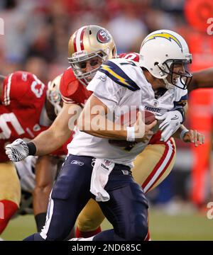 San Francisco 49ers linebacker Patrick Willis (52) during the fourth  quarter of an NFL football game in San Francisco, Sunday, Oct. 17, 2010.  (AP Photo/Marcio Jose Sanchez Stock Photo - Alamy