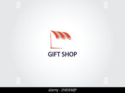 shop, store vector logo design template Stock Vector