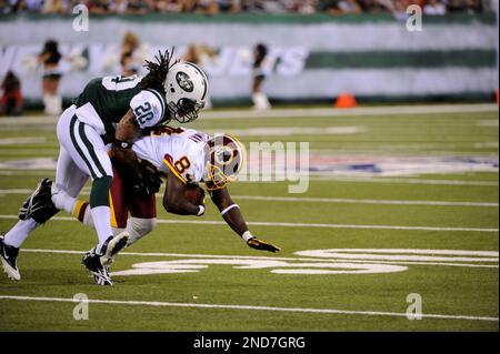 19 September 2010: New York Jets cornerback Kyle Wilson (20