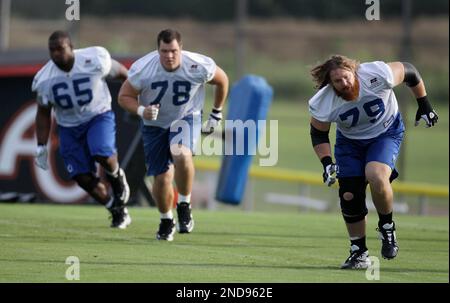 Cincinnati Bengals offensive tackle Justin Evans (65) after an NFL football  preseason game between the Indianapolis Colts and the Cincinnati Bengals at  Paul Brown Stadium in Cincinnati, OH. Adam Lacy/(Photo by Adam