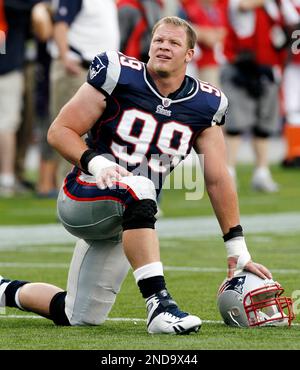 24 October 2010: Patriots (99) Mike Wright during an NFL game between the  New England Patriots