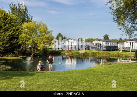 Haven Thorpe Park Holiday Park Cleethorpes Stock Photo