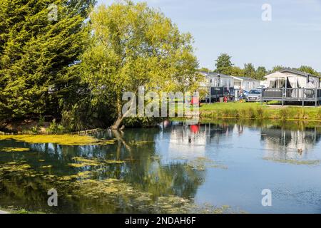 Haven Thorpe Park Holiday Park Cleethorpes Stock Photo