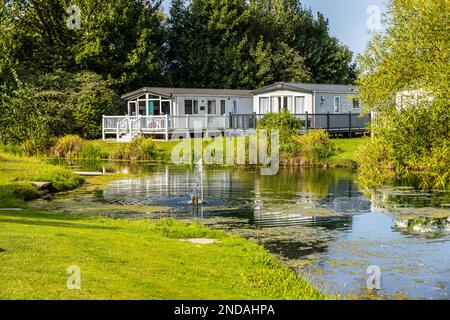 Haven Thorpe Park Holiday Park Cleethorpes Stock Photo