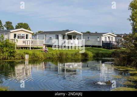 Haven Thorpe Park Holiday Park Cleethorpes Stock Photo