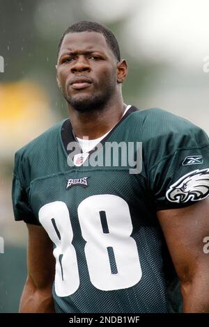 Philadelphia Eagles' Cornelius Ingram at the NFL football team's training  camp at Lehigh University in Bethlehem, Pa., Thursday, July 29, 2010. (AP  Photo/Matt Rourke Stock Photo - Alamy