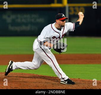 10 July, 2010: Atlanta Braves closing pitcher Billy Wagner (13