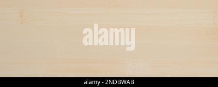 Natural bamboo wood panel texture panorama pattern Stock Photo