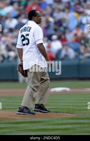 Former Seattle Seahawks running back Curt Warner always shows his