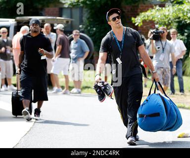 Philadelphia Eagles linebacker Stuart Bradley #55 during a scrimmage, in a  practice being held at Lehigh College in Bethlehem, Pennsylvania. (Credit  Image: © Mike McAtee/Southcreek Global/ZUMApress.com Stock Photo - Alamy