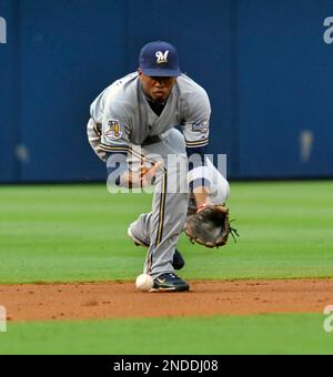 Alcides escobar hi-res stock photography and images - Alamy