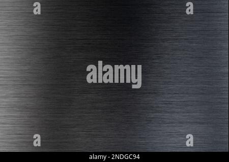 Polished grey metal background macro close up view Stock Photo