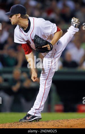 Boston Red Sox Jason Bay against the St. Louis Cardinals during a spring  training baseball game in Fort Myers, Fla., Friday March 27, 2009.(AP  Photo/Charles Krupa Stock Photo - Alamy