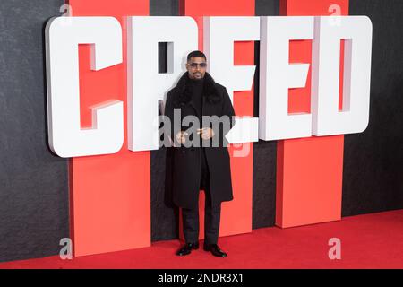 London, UK. 15th Feb, 2023. LONDON, UNITED KINGDOM - FEBRUARY 15, 2023: Jamie Foxx attends the European Premiere of Creed III at Cineworld Leicester Square in London, United Kingdom on February 15, 2023. (Photo by WIktor Szymanowicz/NurPhoto) Credit: NurPhoto SRL/Alamy Live News Stock Photo