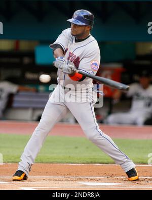 Luis Castillo of the Florida Marlins during a game against the Los