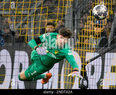 Gregor Kobel Of Borussia Dortmund FC Augsburg - Borussia Dortmund ...