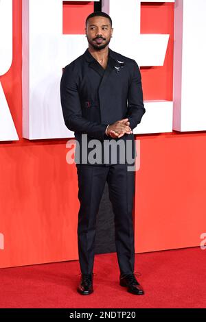 Michael B. Jordan at the Creed III European Premiere, on February 15, 2023 in London, UK. Photo by Stuart Hardy/ABACAPRESS.COM Stock Photo